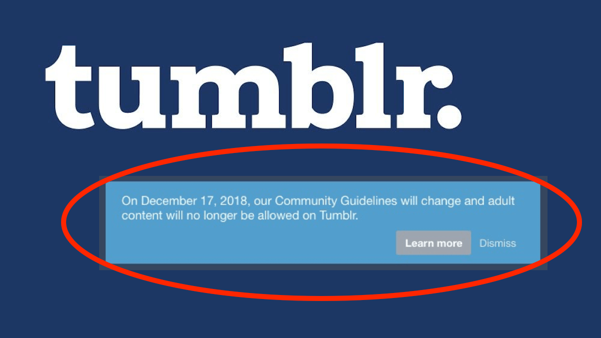 Tumblr Soon to Ban all NSFW Content on its Platform